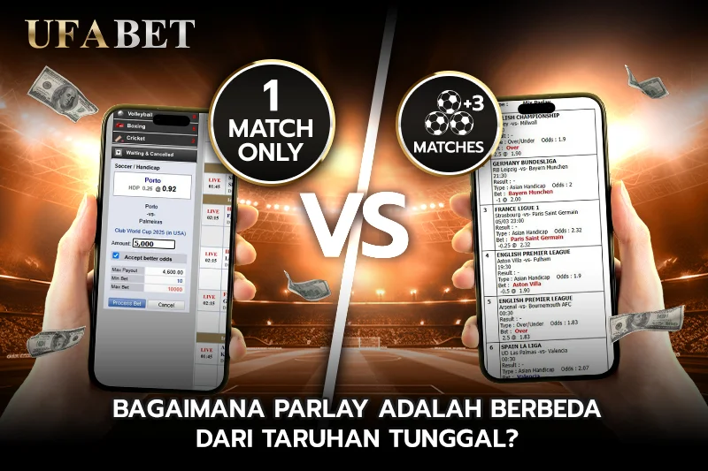 Bagaimana Parlay adalah Berbeda dari Taruhan Tunggal