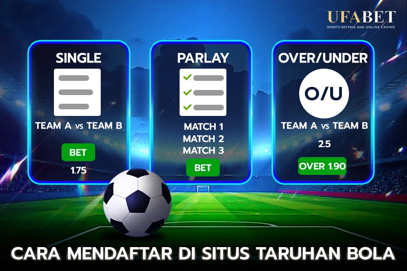 Cara taruhan bola online
