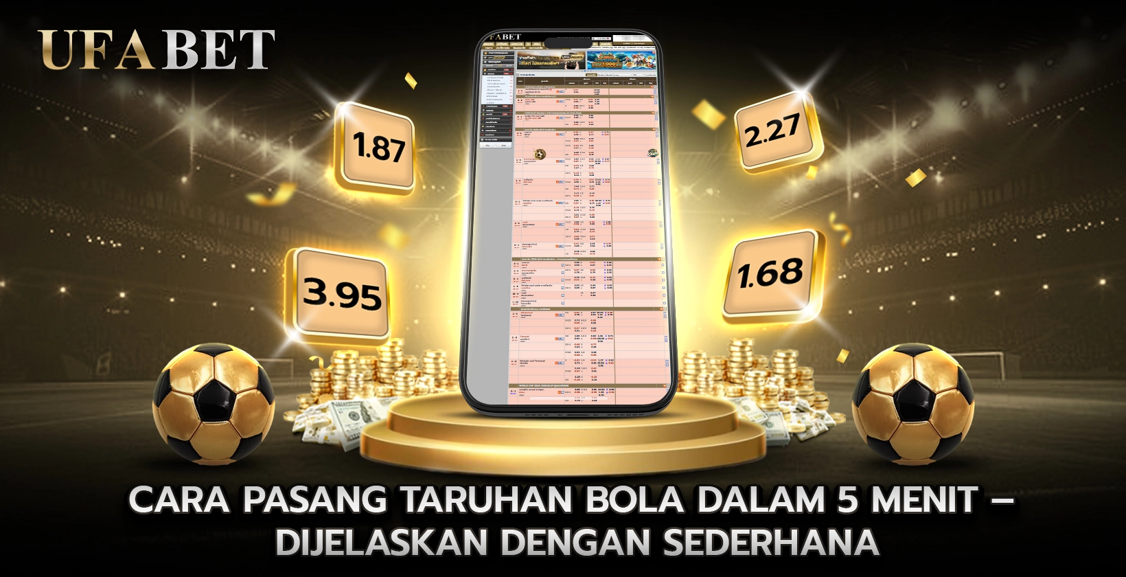 cara pasang taruhan bola