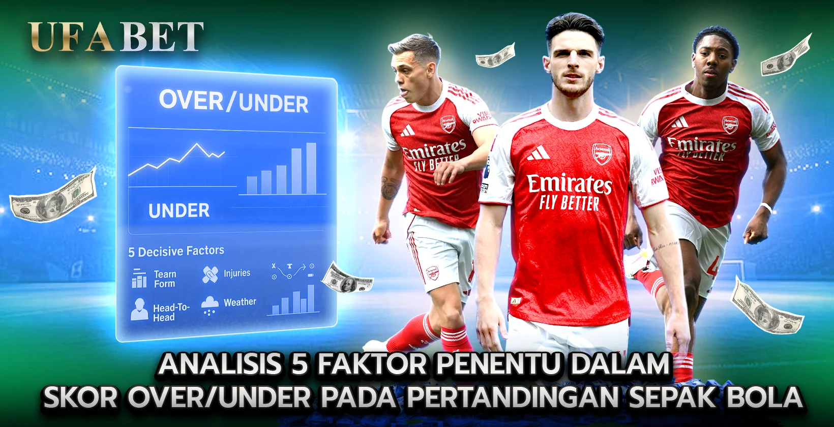 Analisis 5 Faktor Penentu dalam Skor OverUnder pada Pertandingan Sepak Bola
