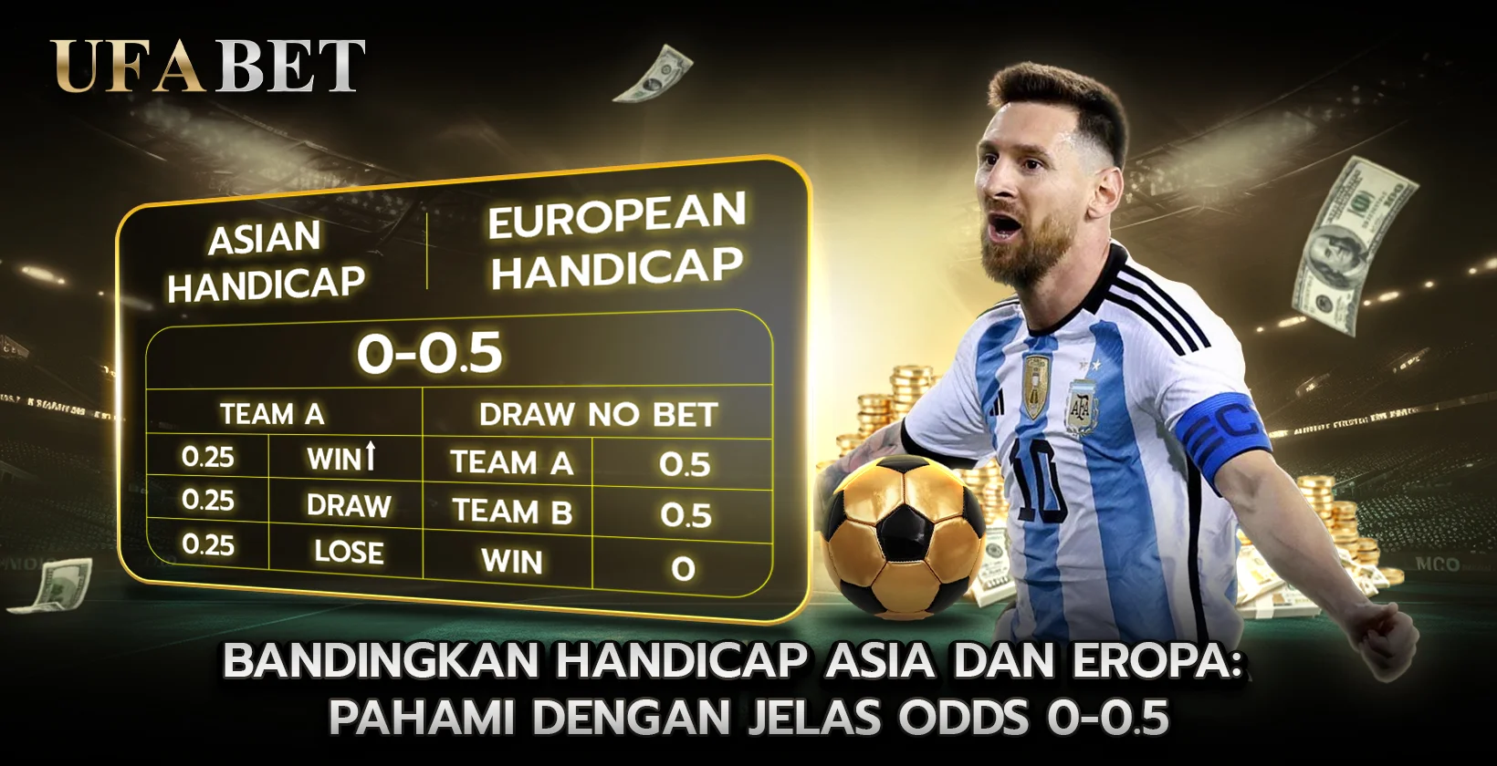 Bandingkan Handicap Asia dan Eropa Pahami dengan Jelas Odds 0-0.5