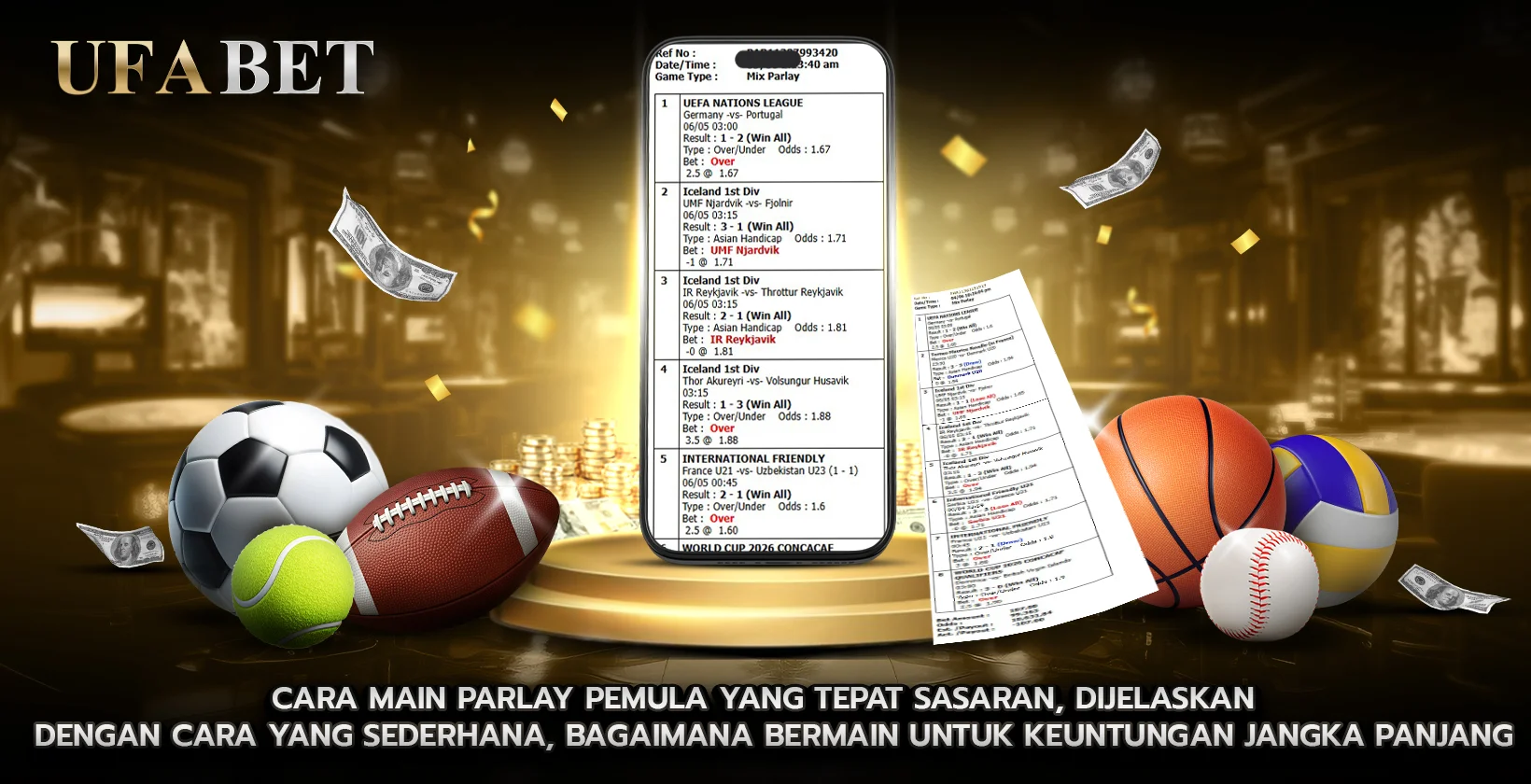 Cara main parlay pemula yang tepat sasaran, dijelaskan dengan cara yang sederhana, bagaimana bermain untuk keuntungan jangka panjang