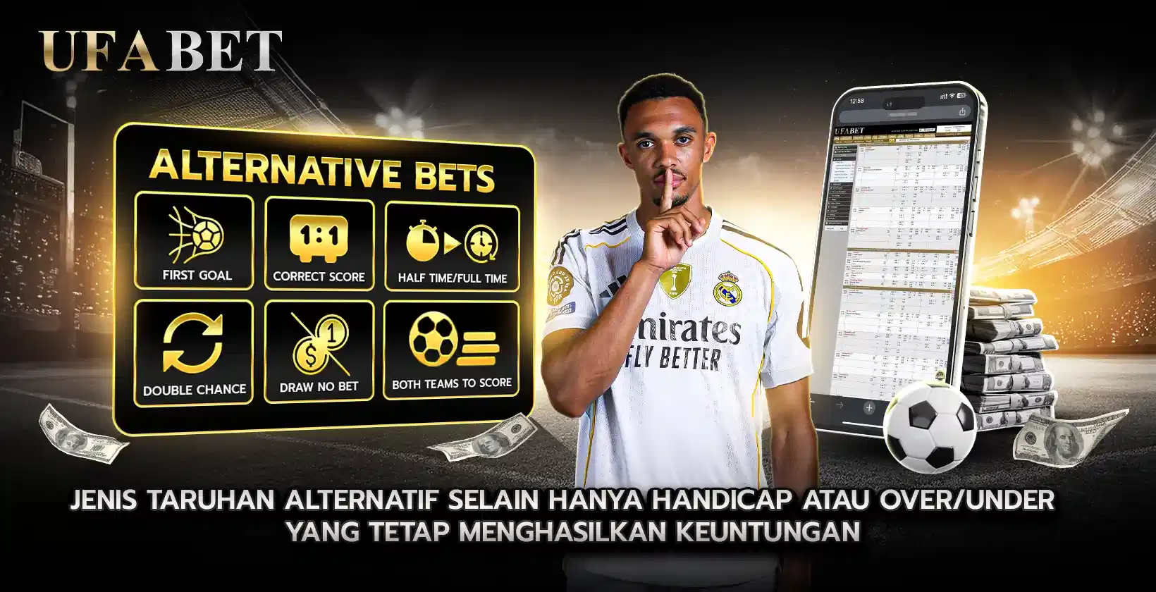 Jenis Taruhan Alternatif Selain Hanya Handicap atau OverUnder yang Tetap Menghasilkan Keuntungan