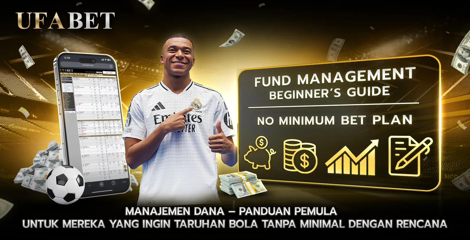 Taruhan bola tanpa minimal