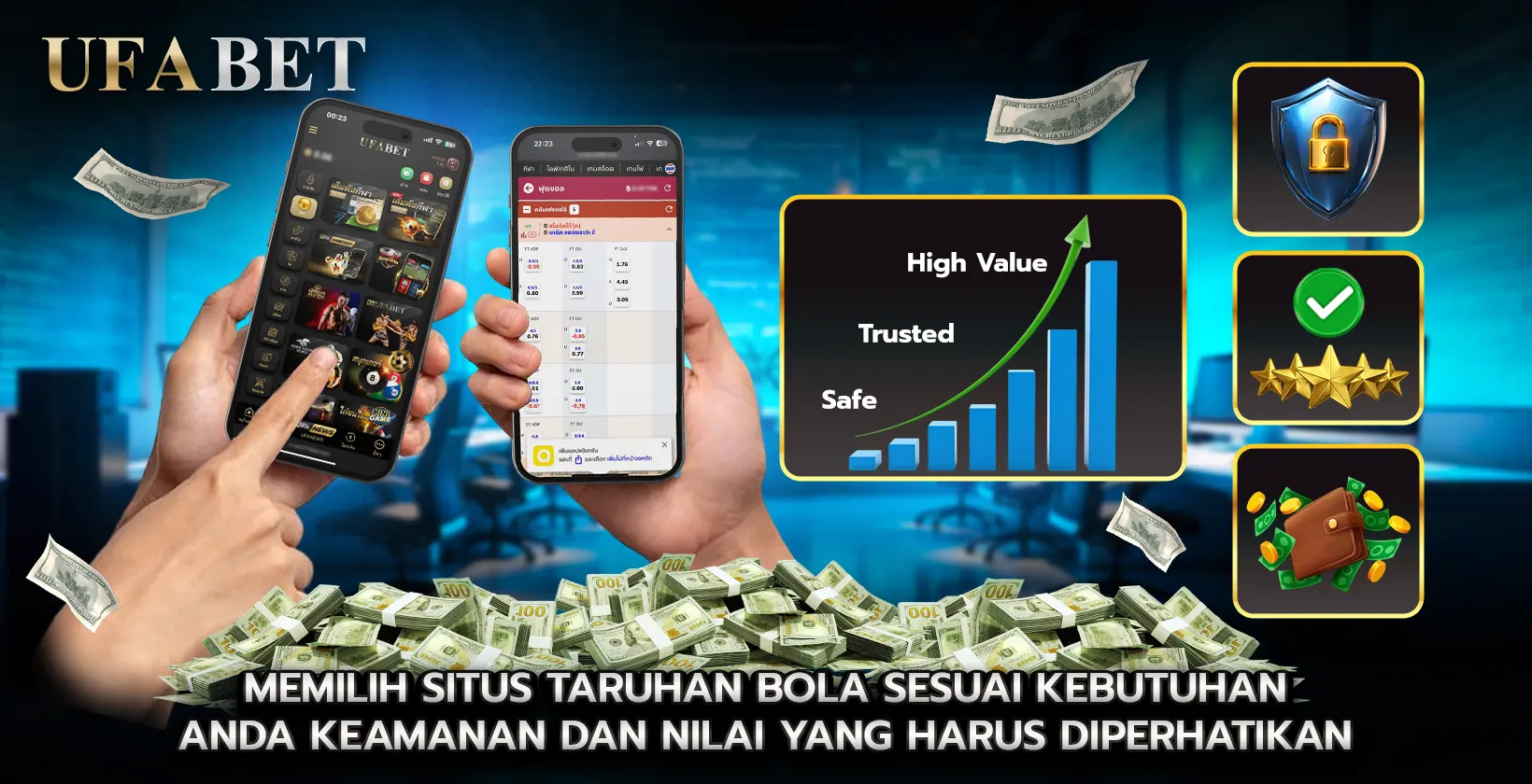 Memilih situs taruhan bola terbaik Sesuai Kebutuhan Anda: Keamanan dan Nilai yang Harus Diperhatikan